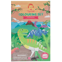 Tiger Tribe - Colouring Set - Dinosaur