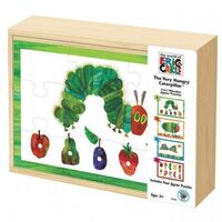 Eric Carle - Very Hungry Caterpillar 4 in 1 Wooden Puzzles