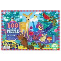 eeBoo - Life on Earth Puzzle 100pc