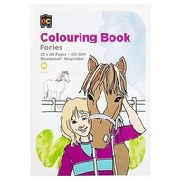 EC - Ponies Colouring Book