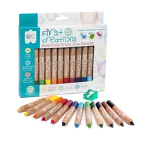 First Creations - Easi-Grip Watercolour Wooden Pencils (12 pack)