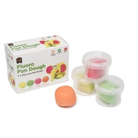 EC - Fluro Fun Dough Set (set of 4)