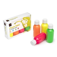 EC - Fluoro Rainbow Paint 100ml (set of 4)