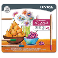 Lyra - Rembrandt Aquarell Watercolor Pencil Set (tin of 24)