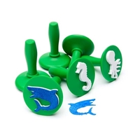 EC - Paint & Dough Stampers Sealife (set of 6)