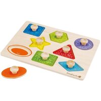 Everearth - Shape Knob Puzzle 8pc