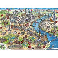 Gibsons - London Landmarks Puzzle 1000pc