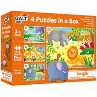 Galt - 4 Puzzles in a Box - Jungle