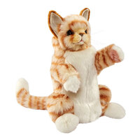 Hansa - Ginger Cat Puppet 30cm