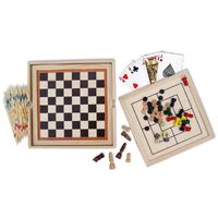 Fun Factory - 7-in-1 Wooden Games Set