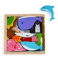 Kiddie Connect - Sea Creatures Chunky Puzzle