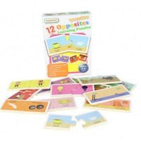 Masterkidz - Wooden Learning Puzzle Opposites