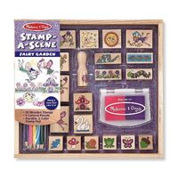 Melissa & Doug - Stamp A Scene - Fairy Garden