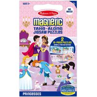 Melissa & Doug - Magnetic Take Along Jigsaw Puzzles - Princesses