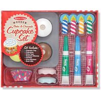 Melissa & Doug - Bake & Decorate Cupcake Set 