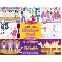 Melissa & Doug - Reusable Sticker Pad - Dress-Up