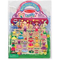 Melissa & Doug - Reusable Puffy Sticker Play Set - Fairy