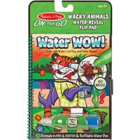 Melissa & Doug - On The Go - Water WOW! Wacky Animals Flip Pad