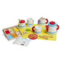 Melissa & Doug - Wooden Steep & Serve Tea Set