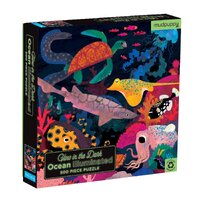 Mudpuppy - Ocean Illuminated Glow in the Dark Family Puzzle 500pc