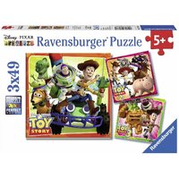 Ravensburger - Disney Toy Story History Puzzle 3x49pc