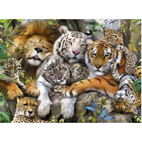 Ravensburger - Big Cat Nap Puzzle 200pc 