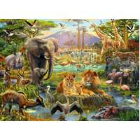 Ravensburger - Animals of the Savanna Puzzle 200pc