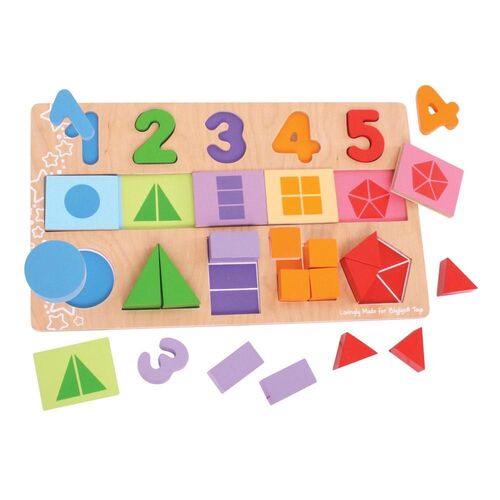 Bigjigs - My First Fractions Puzzle