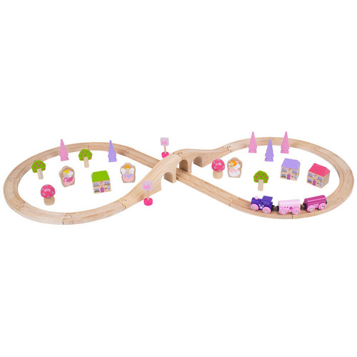 Bigjigs - Fairy Figure of Eight Train Set 40pc