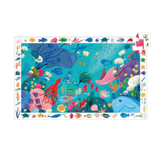 Djeco - Aquatic Observation Puzzle 54pce