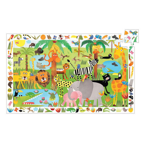 Djeco - Jungle Observation Puzzle 35 pieces