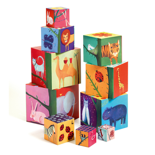 Djeco - Nature and Animal Blocks