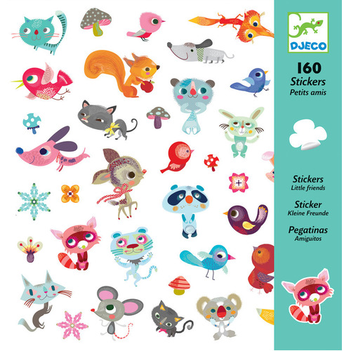 Djeco - Small Friends Stickers