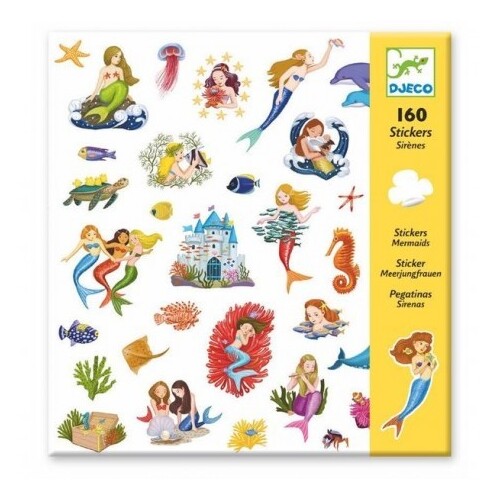 Djeco - Mermaids Stickers