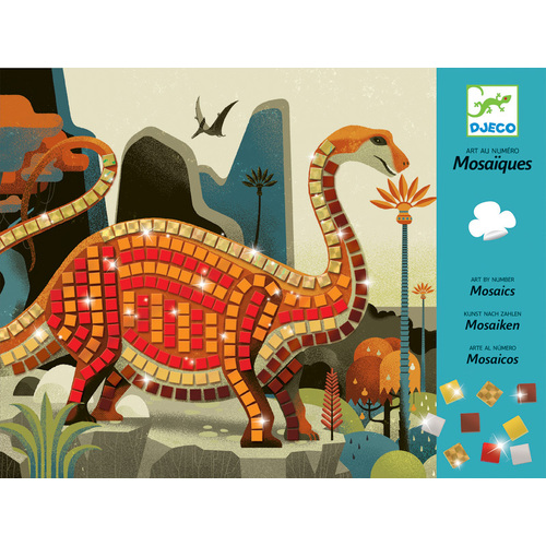 Djeco - Dinosaurs Mosaics