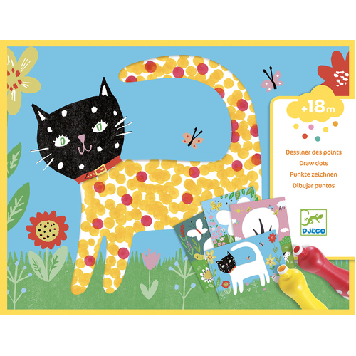 Djeco - Small Dots Painting Set