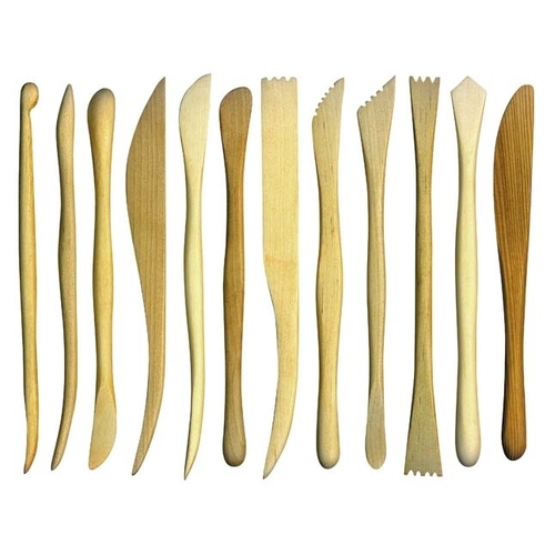 EC - Clay Modelling Tools Boxwood (set of 12)