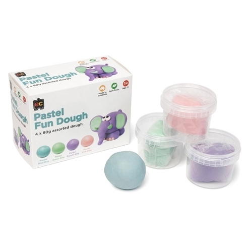 EC - Pastel Fun Dough Set (set of 4)