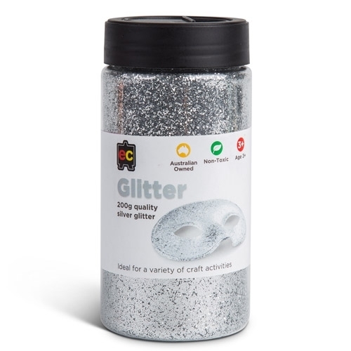 EC - Glitter 200gm Silver