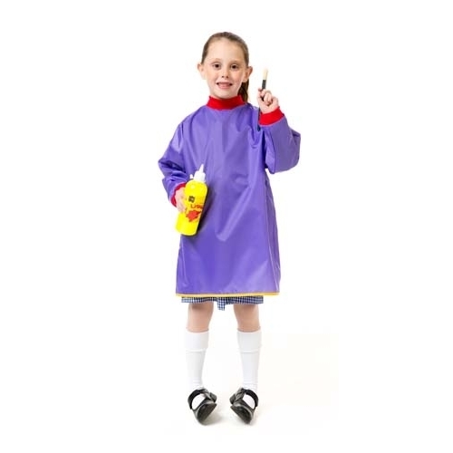 EC - Junior Artist Smocks Purple Ages 5-8