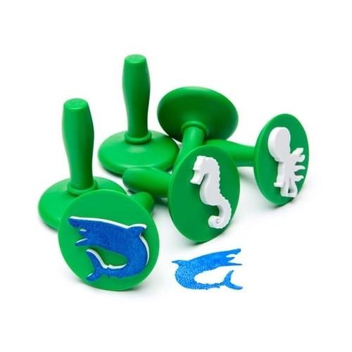 EC - Paint & Dough Stampers Sealife (set of 6)