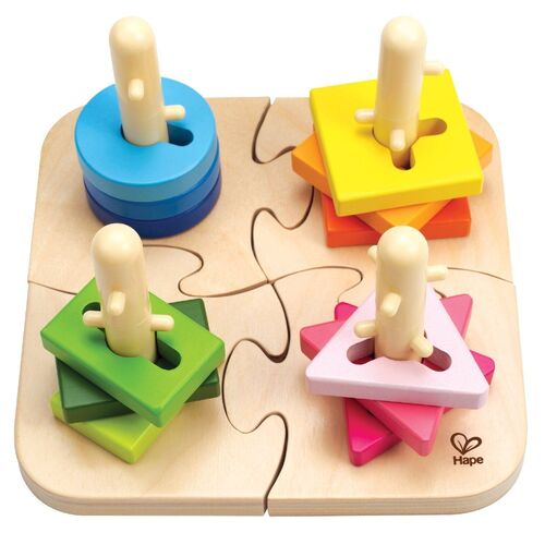 Hape - Creative Peg Puzzle