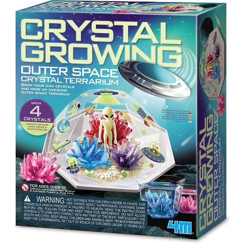 4M - Crystal Growing - Outer Space Crystal Terrarium