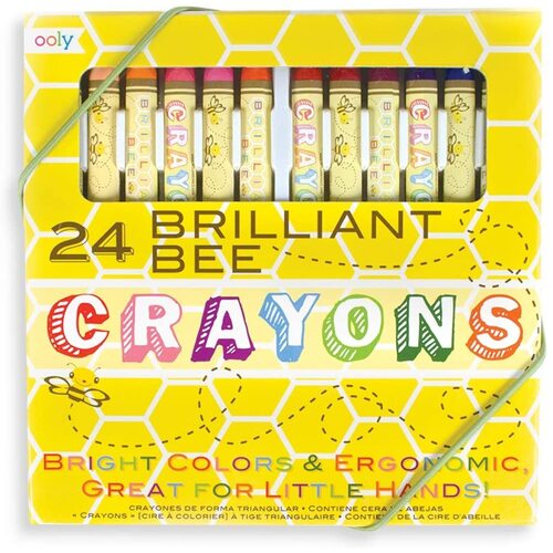 Ooly - Brilliant Bee Crayons (set of 24)