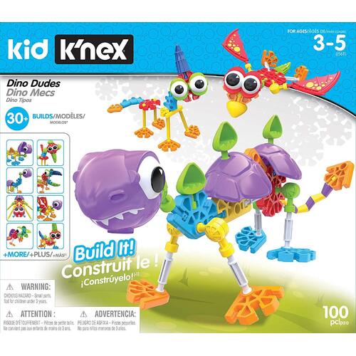 K'NEX - Kid K'NEX Dino Dudes Building Set