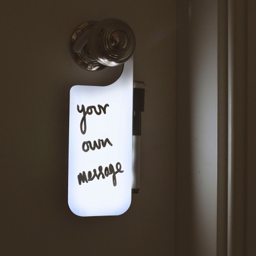 Light Up Door Hanger