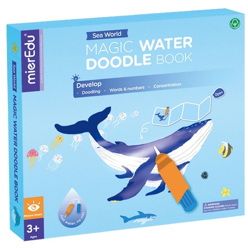 mierEdu - Magic Water Doodle Book - Sea World