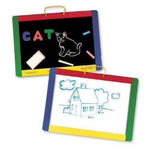 Melissa & Doug - Magnetic Chalk/Dry-Erase Board