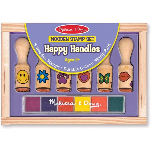 Melissa & Doug - Happy Handles Stamp Set