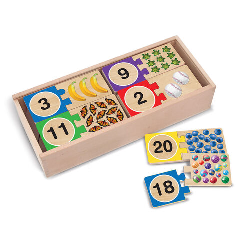 Melissa & Doug - Self-Correcting Number Puzzles